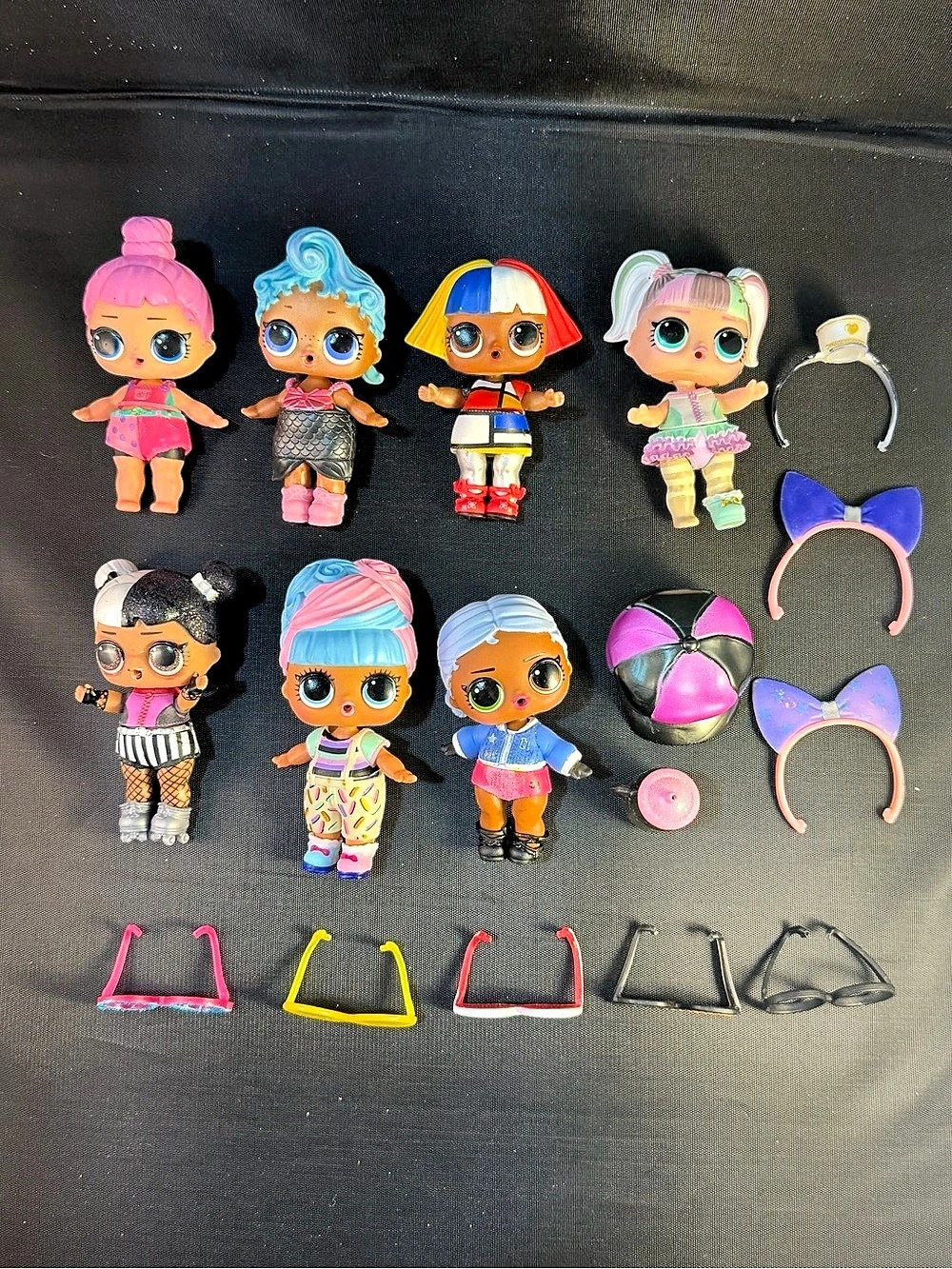 L.O.L. Surprise! Mini Dolls & Accessories Lot Multicolor